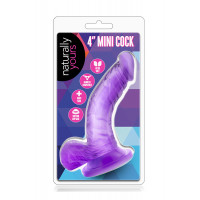 Фалоімітатор NATURALLY YOURS 4INCH MINI COCK PURPLE