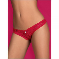 Трусики Obsessive ROUGEBELLE Red L/XL