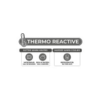 Анальна пробка конічної форми SILEXD Thermo Reactive чорна, Medium