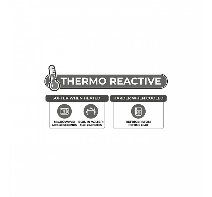 Анальна пробка конічної форми SILEXD Thermo Reactive чорна, Medium