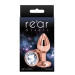 Анальна пробка NS Novelties REAR ASSETS ROSE GOLD SMALL CLEAR