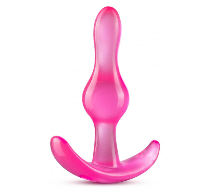 Анальний плаг B YOURS CURVY ANAL PLUG PINK