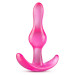 Анальний плаг B YOURS CURVY ANAL PLUG PINK