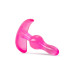 Анальний плаг B YOURS CURVY ANAL PLUG PINK