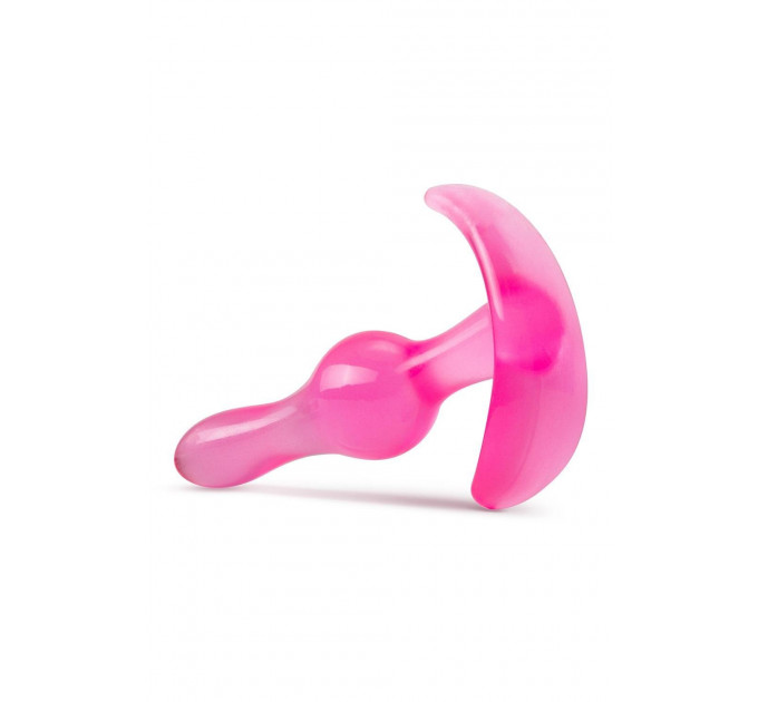 Анальний плаг B YOURS CURVY ANAL PLUG PINK