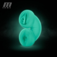 Двухсторонний мастурбатор M for Men светится в темноте