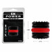 Набор эрекционных колец Chisa GK Power Hard-On Ring Set, черное/красное