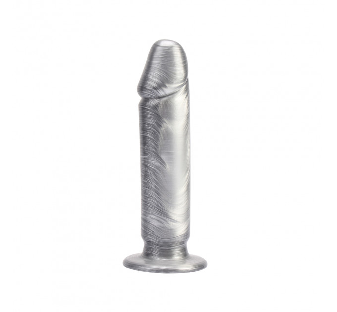 Фаллоимитатор на присоске реалистичный Chisa Dark Muscle PHUT Dong, серебристый