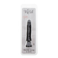 Реалістичний фалоімітатор Toy Joy Get Real Dong Starter на присосці, чорний