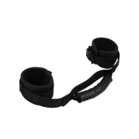 Фиксаторы для рук Chisa Behave! Ignite Your Fantasy Cuffs с держателем, черные