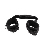 Фиксаторы для рук Chisa Behave! Ignite Your Fantasy Cuffs с держателем, черные