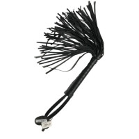 Флогер з петлею на рукоятці DS Fetish Flogger чорний