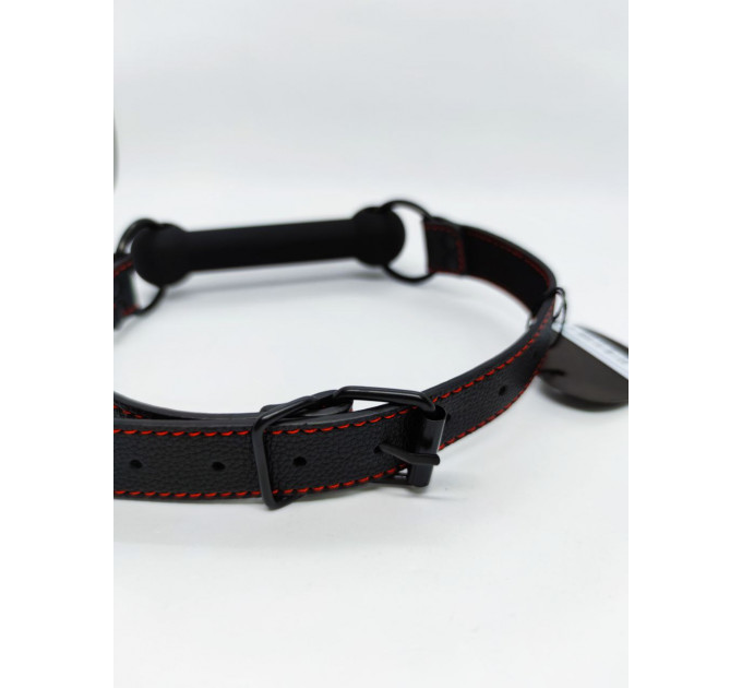 Кляп DS Fetish Mouth silicone gag black