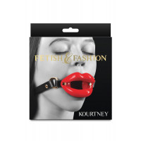 Кляп в виде губ NS Novelties Fetish & Fashion красный