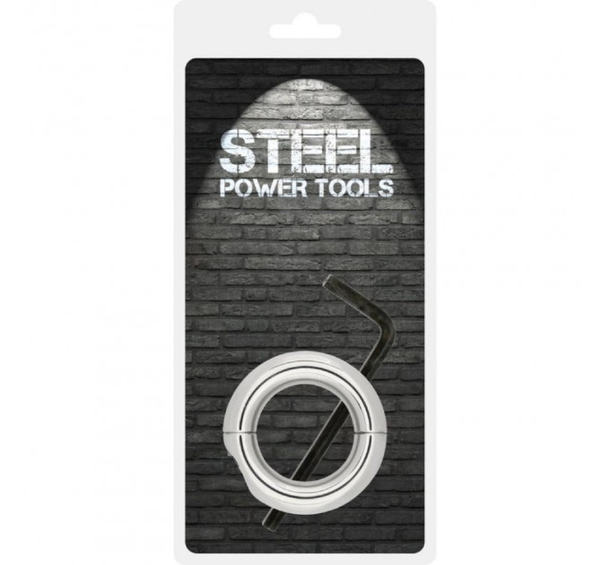 Кольцо для мошонки Sinner Steel Power Tools металлическое, 45 мм