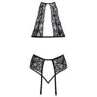 Комплект белья и нежного цветочного кружева Bra Set Lace S/M