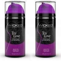 Лубрикант для секс девайсов Wicked Toy Love на водной основе без глицерина, 100 мл