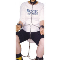 Набор ошейника и поводка Sunspic с манжетами на щиколотки и запястья