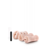 Набор мастурбаторов с вибрацией Blush M FOR MEN 3PACK VIBRATING SLEEVE KIT Набор мастурбаторов с вибрацией Blush M FOR MEN 3PACK VIBRATING SLEEVE KIT