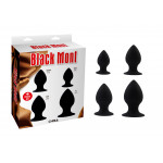 Набір анальних пробок Chisa Black Mont Fullness Anal Stuffer Set