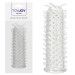 Насадка на пеніс із шипиками Toy Joy Seduction Sleeve Clear, прозорий