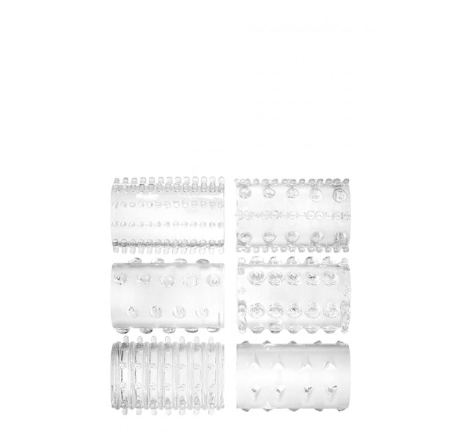 Насадки для пениса A&E SUPER STRETCH TICKLER SLEEVES