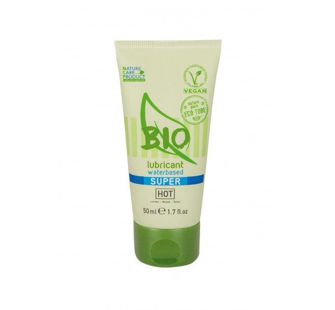 Органический лубрикант на водной основе Hot Bio Lube Super, 50 мл