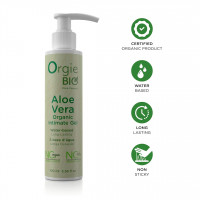 Органический лубрикант Orgie BIO Aloe Vera на водной основе, 150 мл
