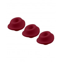 Сменные насадки на Womanizer Premium 2 и Classic 2, бордовый, размер М