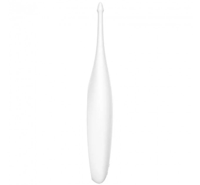 Крапковий вібратор для клітора Satisfyer Twirling Fun білий