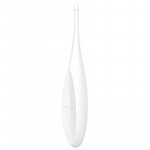 Крапковий вібратор для клітора Satisfyer Twirling Fun білий