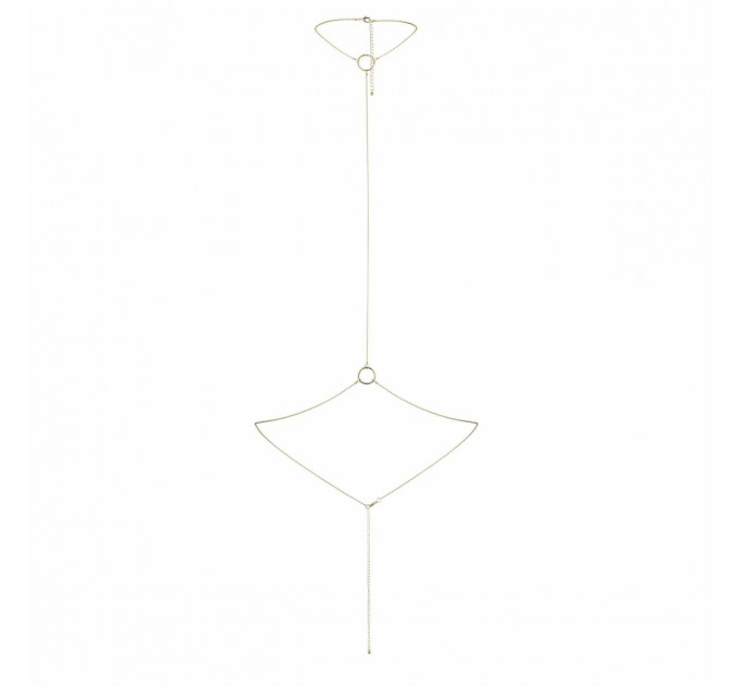 Цепочка на шею и пояс Bijoux Indiscrets Magnifique I Body Chain - Gold, украшение на тело