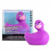 Уточка вибратор для стимуляции клитора Big Teaze Toys Rub My Duckie фиолетовый