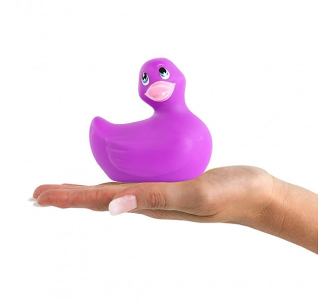 Уточка вибратор для стимуляции клитора Big Teaze Toys Rub My Duckie фиолетовый