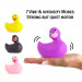 Уточка вибратор для стимуляции клитора Big Teaze Toys Rub My Duckie фиолетовый