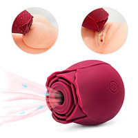 Вакуумний кліторальний стимулятор Chisa Rose Petal (Rose Red)