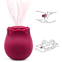 Вакуумний кліторальний стимулятор Chisa Rose Petal (Rose Red)