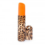 Вакуумний стимулятор клітора Every Night Toys у формі помади, леопардовий принт