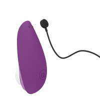 Вакуумный стимулятор клитора Womanizer Liberty 2 Dark Purple, фиолетовый
