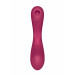 Вакуумный вибратор с тройной стимуляцией Satisfyer Curvy Trinity 1, бордовый