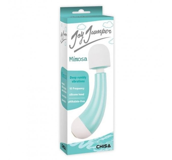 Вибратор-микрофон универсальный Chisa Joy Jumper Mimosa, бирюза