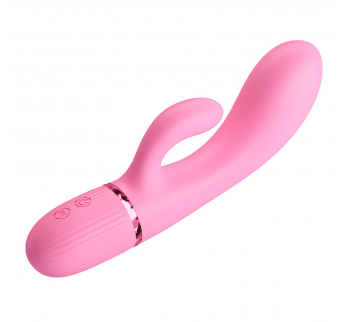 Вибратор-кролик PRETTY LOVE Marski розовый, 18 х 3.6 см