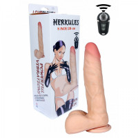 Вібратор кібершкіра USB із пультом LOVECLONEX HERCULES