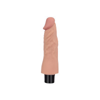 Вибратор реалистичный Lovetoy Real Softee на батарейках, телесного цвета