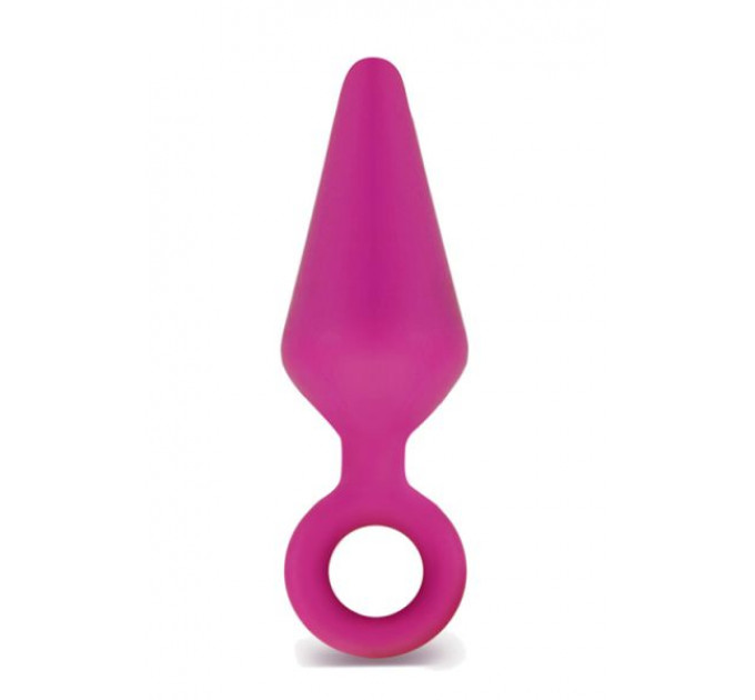 Анальный плаг LUXE CANDY RIMMER LARGE FUCHSIA