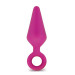 Анальный плаг LUXE CANDY RIMMER LARGE FUCHSIA