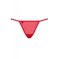 Стринги Obsessive Giftella thong red S/M