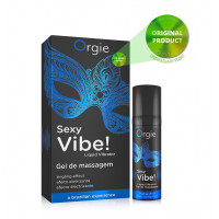 Жидкий вибратор Orgie "SEXY VIBE" интенсивность вибрации: средняя для чувствительных, 15 мл Жидкий вибратор Orgie "SEXY VIBE" интенсивность вибрации: средняя для чувствительных, 15 мл