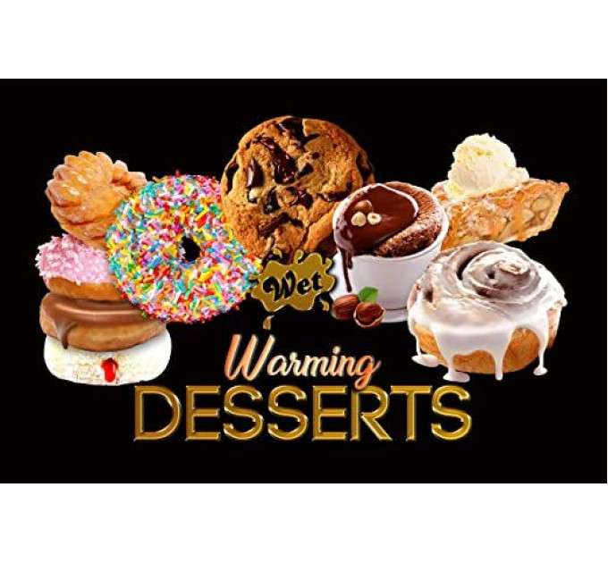 Съедобный лубрикант 4 в 1 WET Warming Desserts Baked Gooey Chocolate Chip Cookie 89 мл