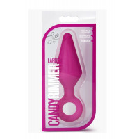Анальный плаг LUXE CANDY RIMMER LARGE FUCHSIA